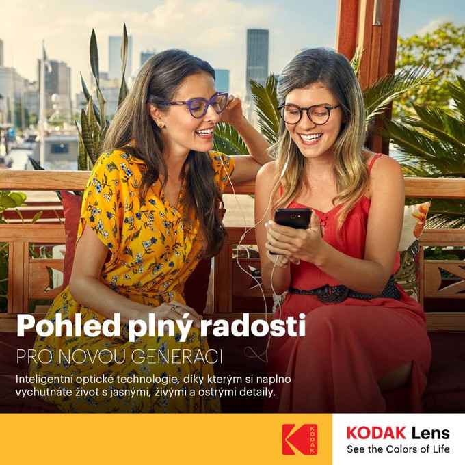 Akce na MULTIFOKÁLNÍ brýlové čočky Kodak